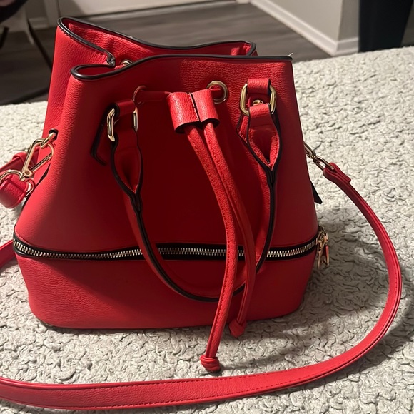 Handbags - Red woman handbag
